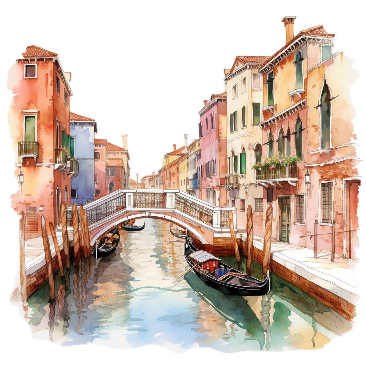 Welcome to Italy Fabric Panel 25