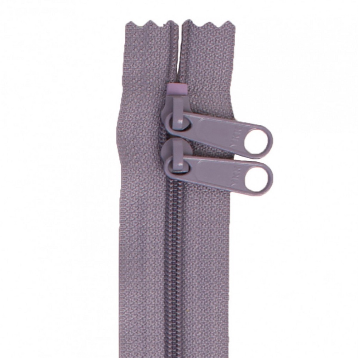 By Annie 30" zipper Double slider Gunmetal