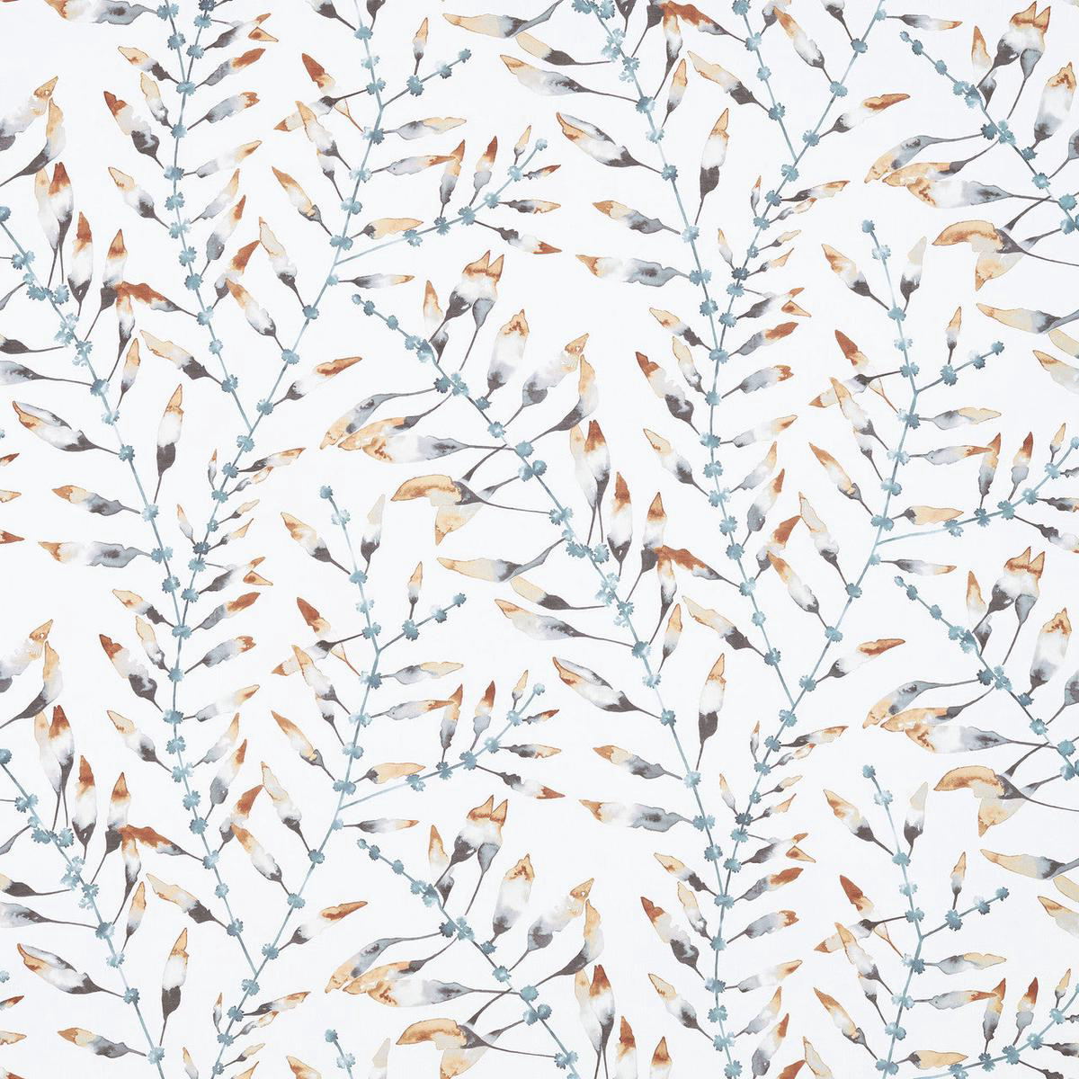 Chaconia Idyllic AmberSlate Fabric by Harlequin
