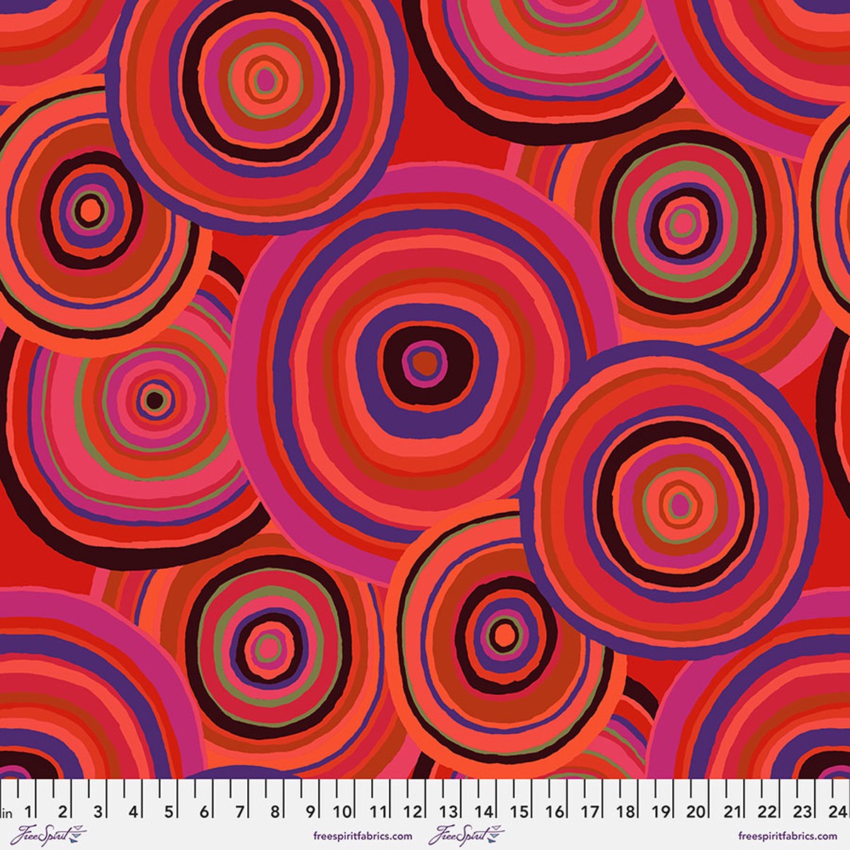 Kaffe: 85 & Fabulous Targets Red