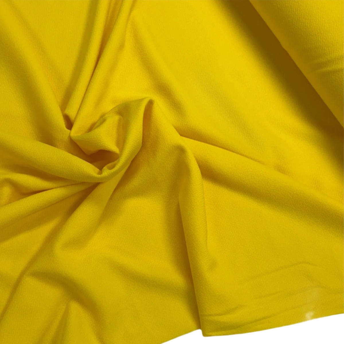 60" Liverpool Fabric, 100% Polyester - Yellow