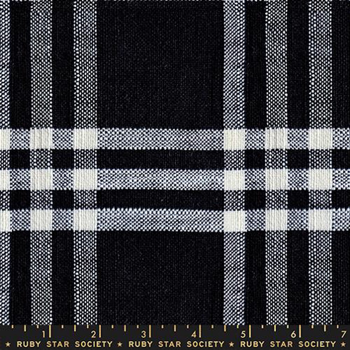 Horizon Plaid Chore Coat in Black -- Mystic Fable Warp & Weft by Alexia Abegg -- Ruby Star Society -- Moda Fabrics