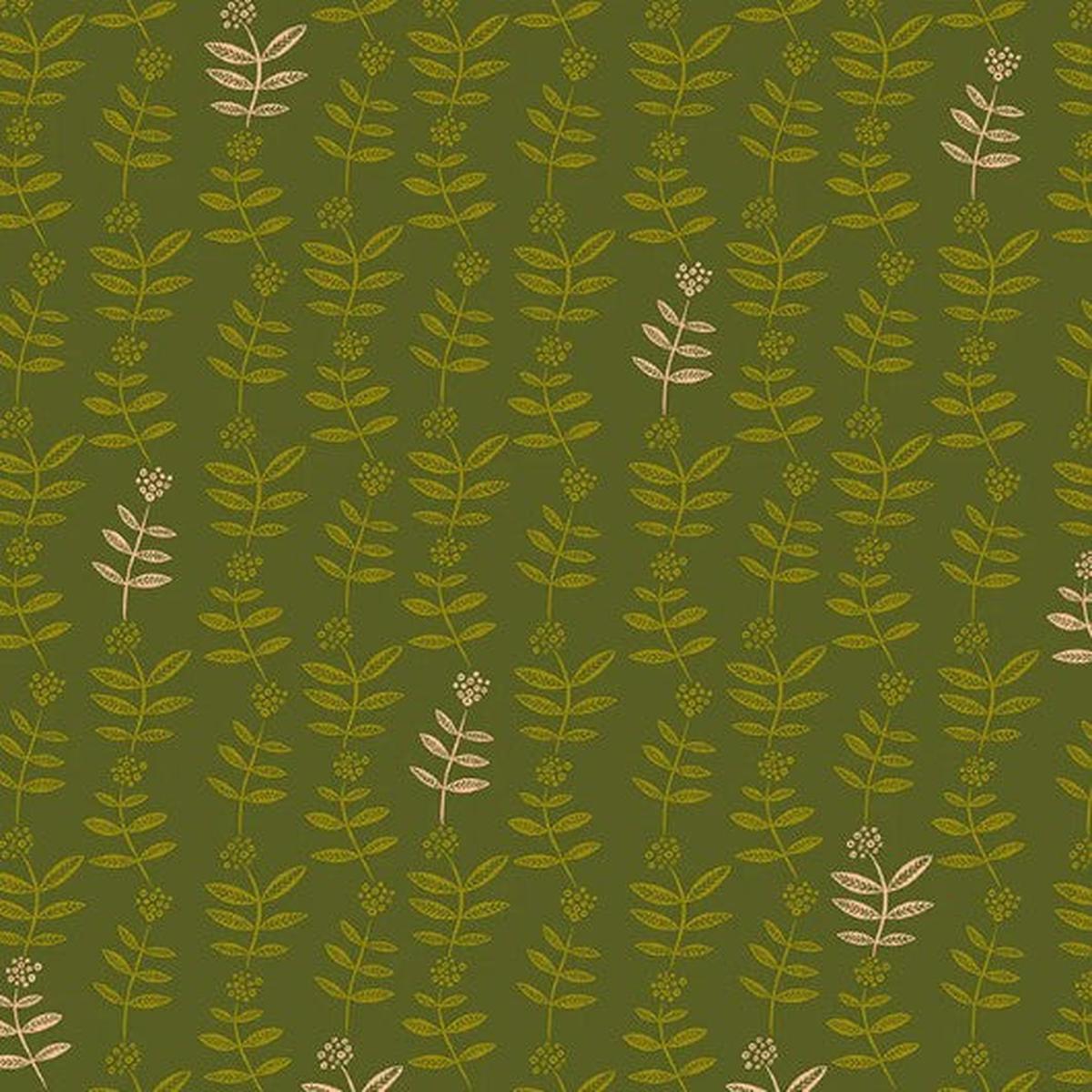 Windham - Lush Life - Flower Chain - Olive 54718-7