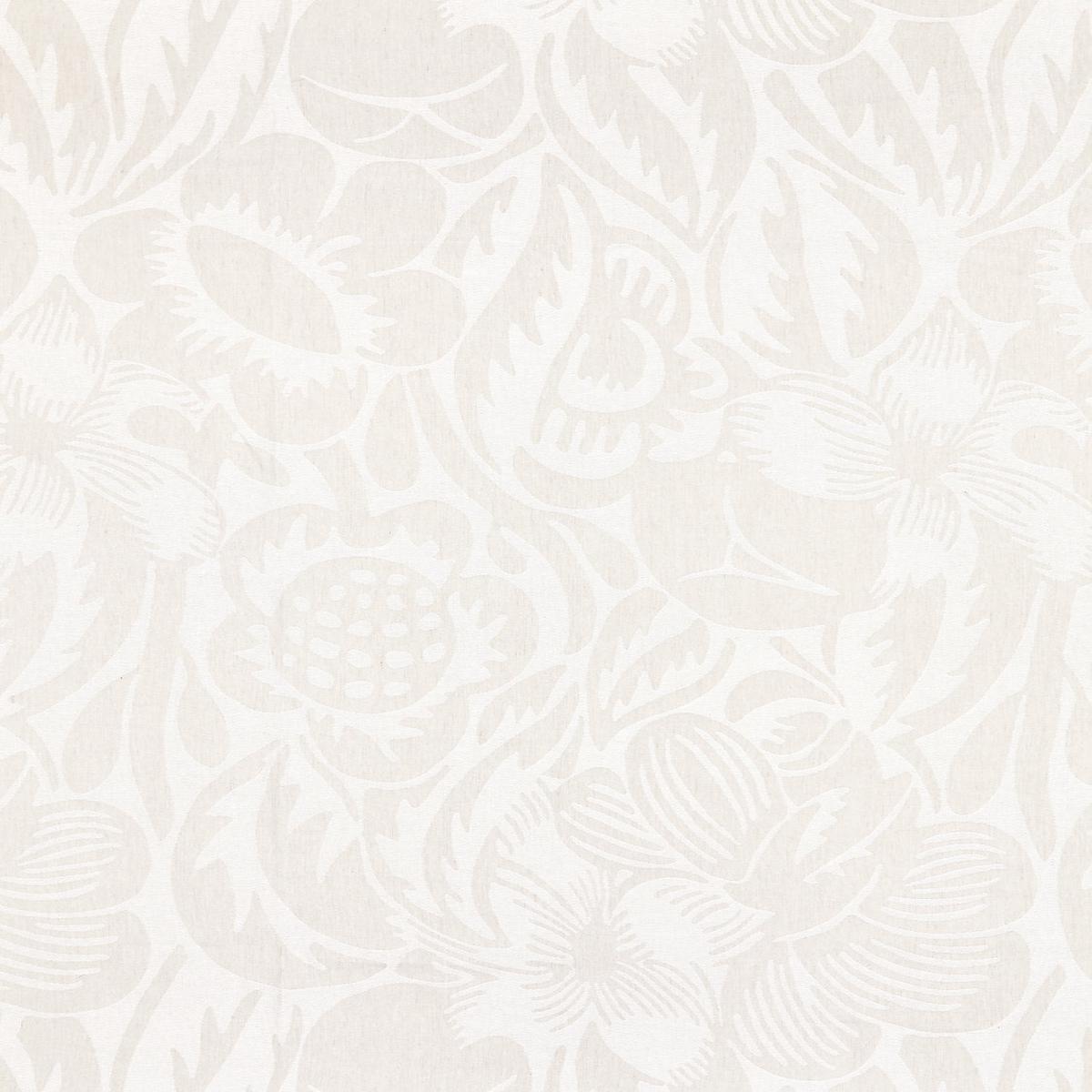 Deco Flower - Pearl Grey by Scalamandre Fabric