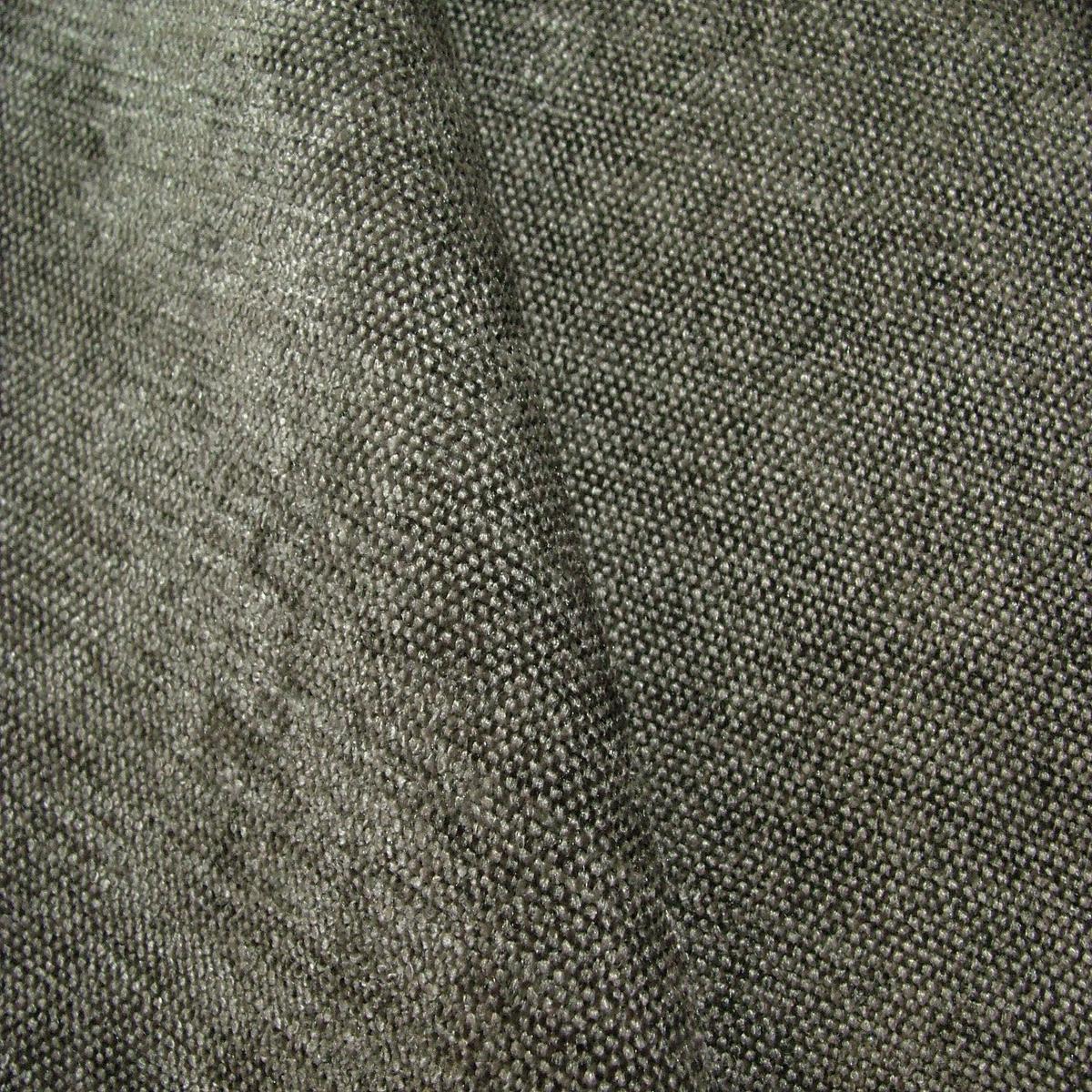 iLiv Chenille Curtain Fabric 1.3 Metres Savoy Charcoal Upholstery Cushion Use