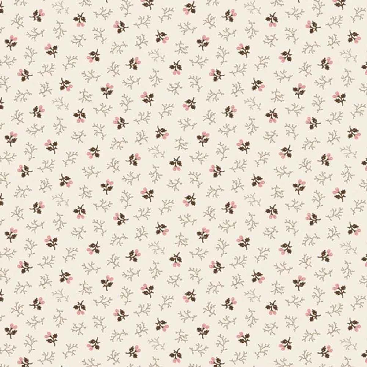 Windham Fabrics - Lexington by Julie Hendricksen - Berries - Cream - Yardage