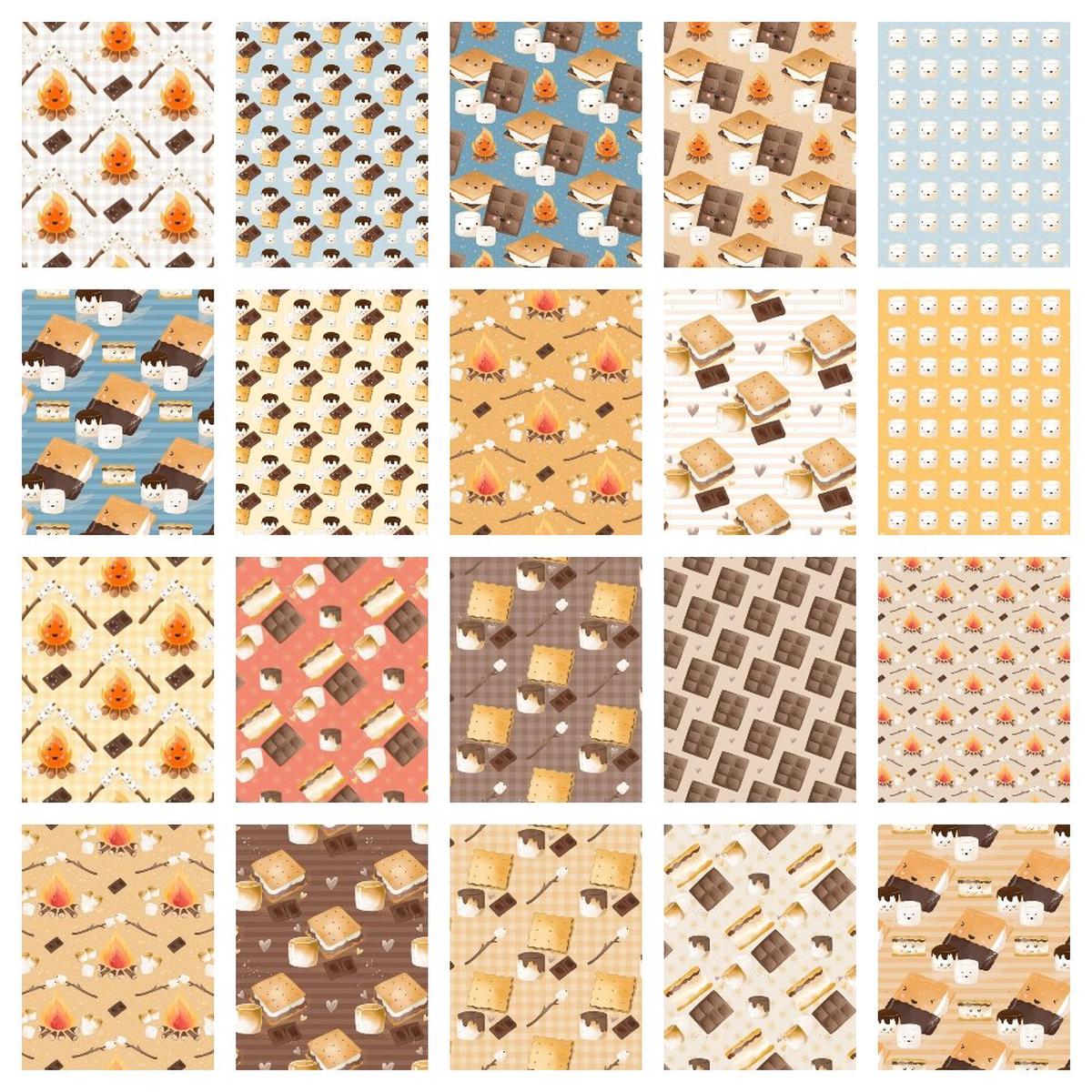Cute Smores Fat Eighth Bundle - 20 Pieces