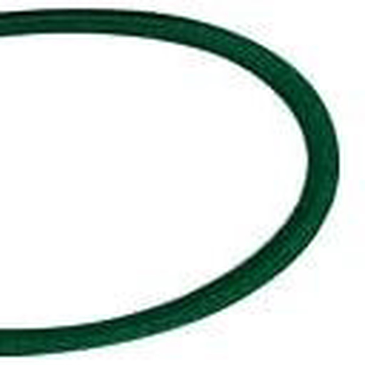 3mm Round Elastic Cord - Hunter Green