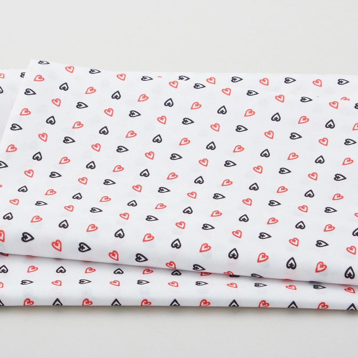 Bandana Ballad Favorites - Cross My Heart White 2 Yard Cut
