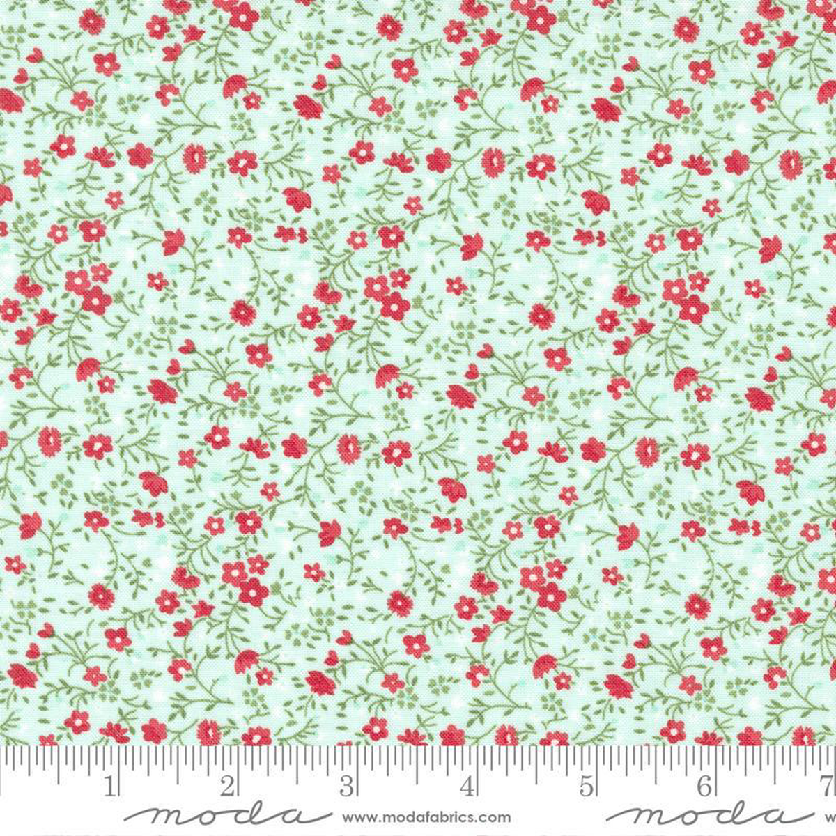 Lighthearted Meadow Light Aqua 55297-14