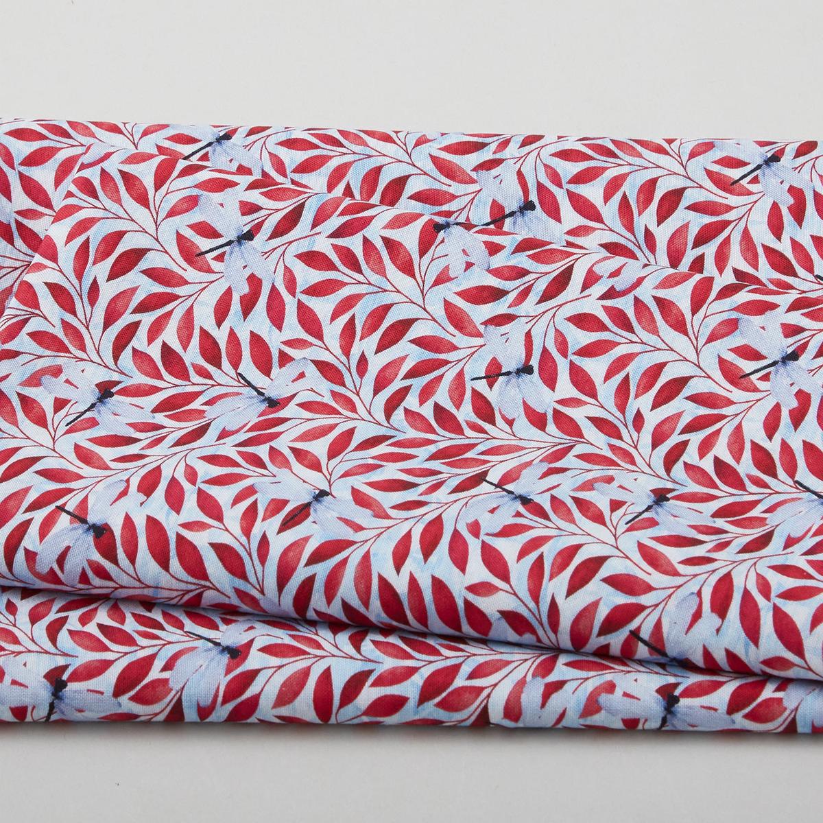 Viva Magenta Favorites - Dragonfly Vine Blue 2 Yard Cut