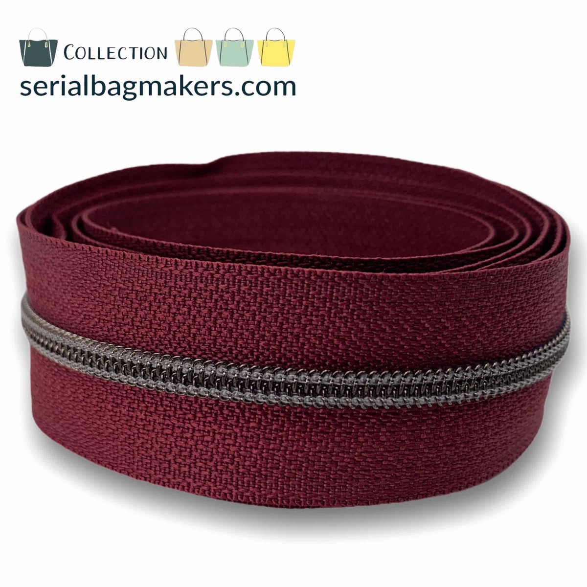 Serial Bagmakers-#5-Porto Red Tape-Gun Metal Coil