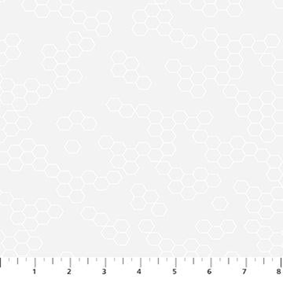 Dovetail - White Tonal, Honeycomb