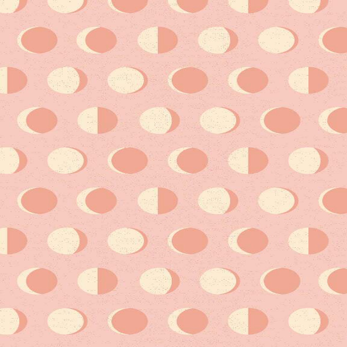 Moonbeam Dreams Moon Phase By Amanda Grace Designs For Poppie Cotton Blush