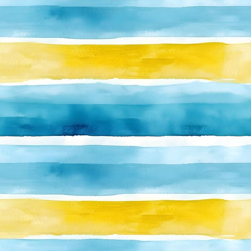 Mediterranean Lemon Azure Pattern 10 Quilting Cotton Fabric