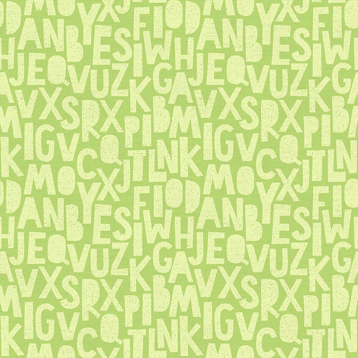 Speckled Letters - Light Lime