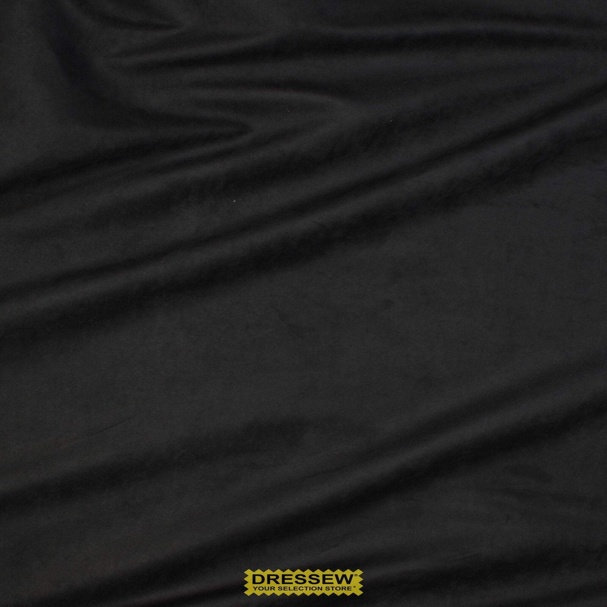 Faux Suede Black
