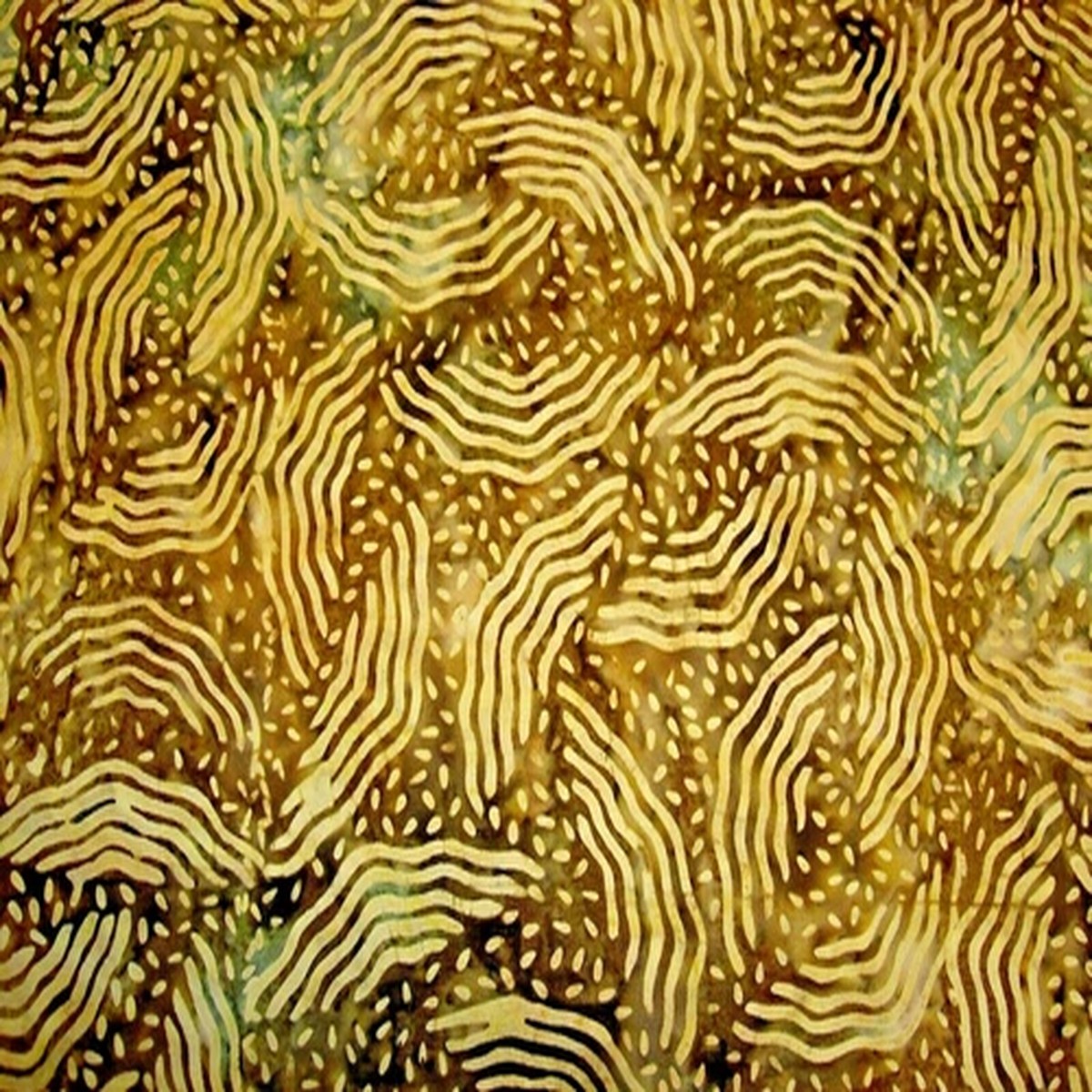Sumatra 8077/035 Brown Hues Batik Blank Co Cotton Fabric BTY