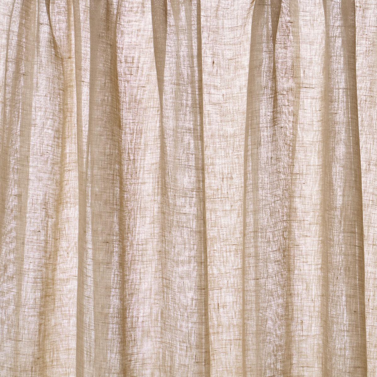 SCHUMACHER PERFECT BASICS: LINEN AYA SHEER WOVEN WOVEN NATURAL - 84922