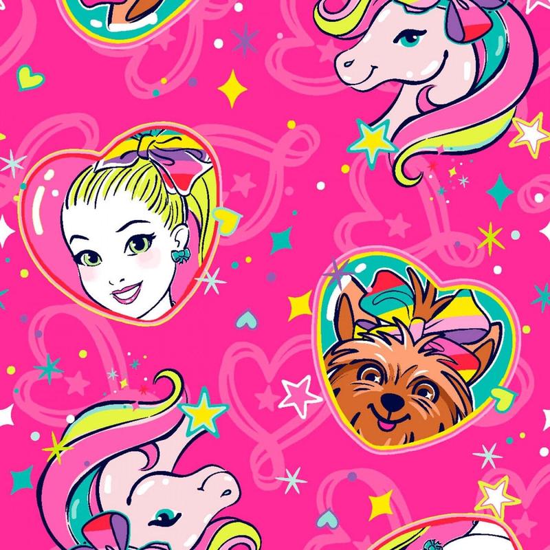 Licensed JoJo Friends are Magic 73321A620715 Cotton Woven Fabric