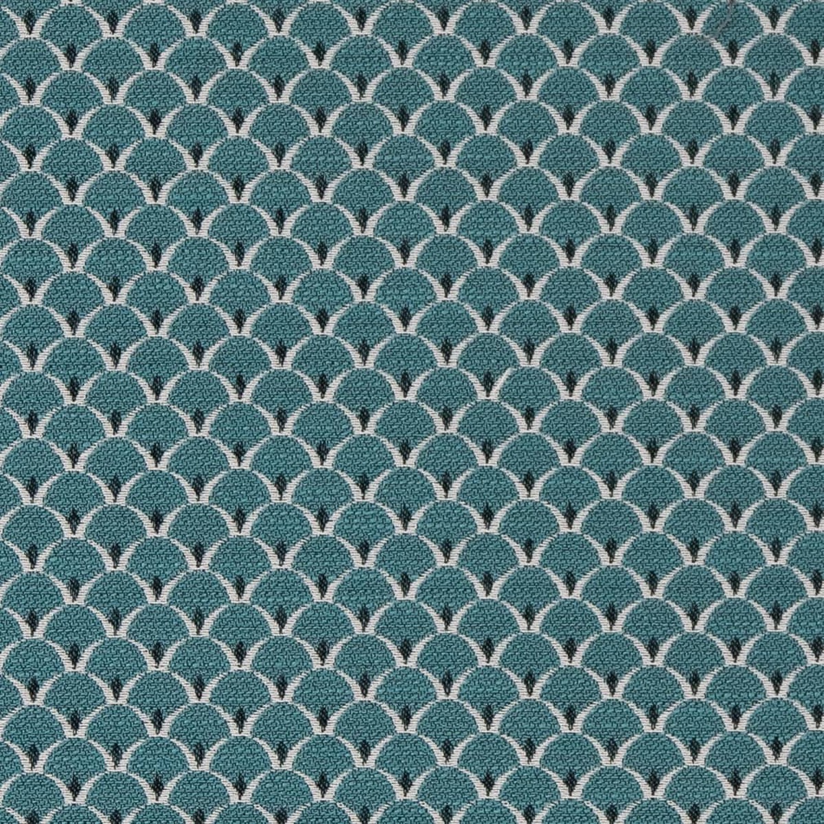 Charlotte Aqua Scales Fabric D2139