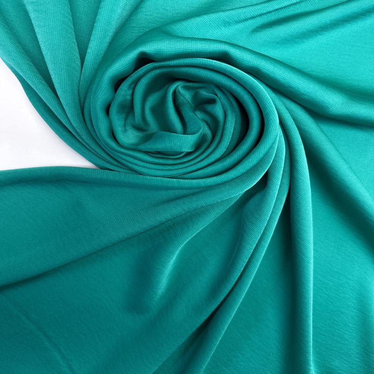 Combined Weave Green Blue Polyamid Fabric