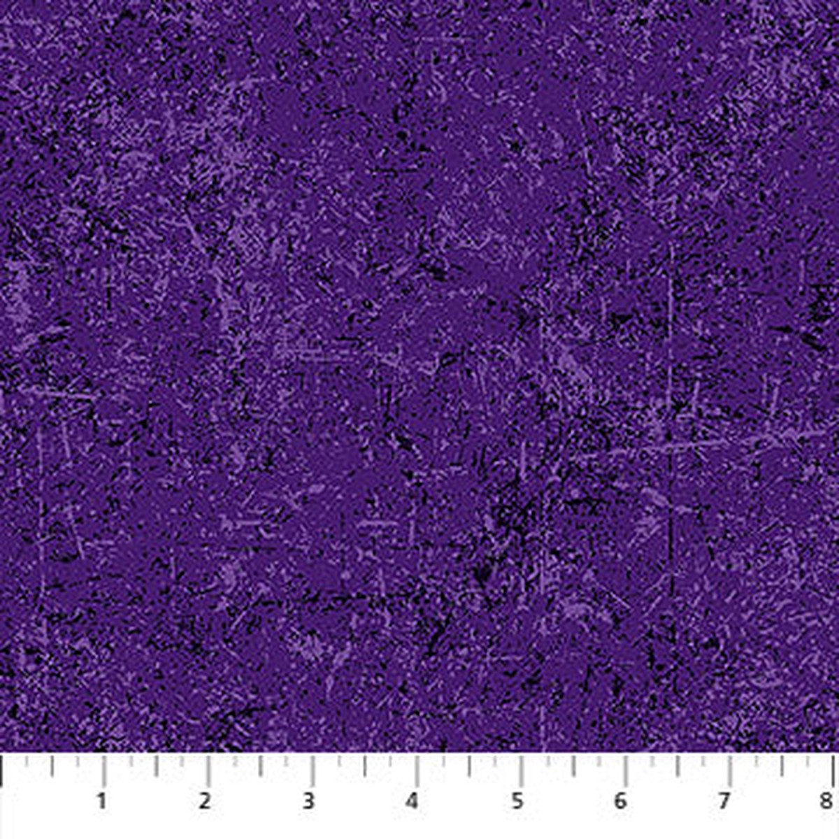 Aubergine Glisten 43"/44" Cotton Fabric Per Yard