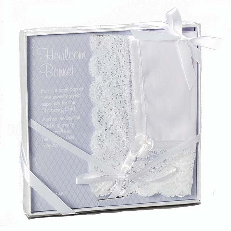 Baby's Hankie Bonnet in Gift Box