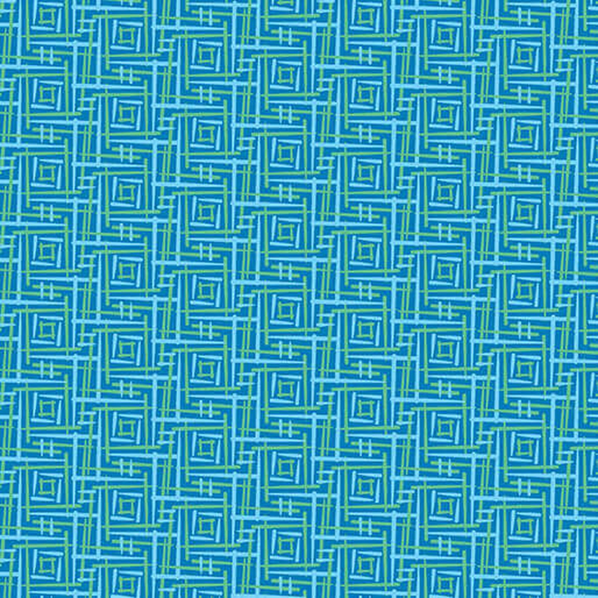Transparency - Fence - Bluebell 44" / 45" Fabric Per Yard