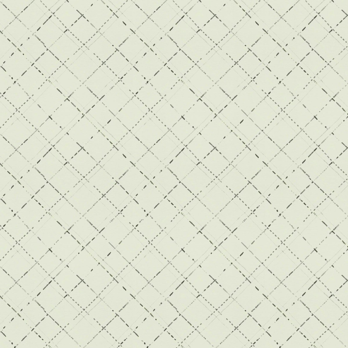 Au Naturel Diagonal Plaid Green Cotton 44"/45" Fabric Per Yard