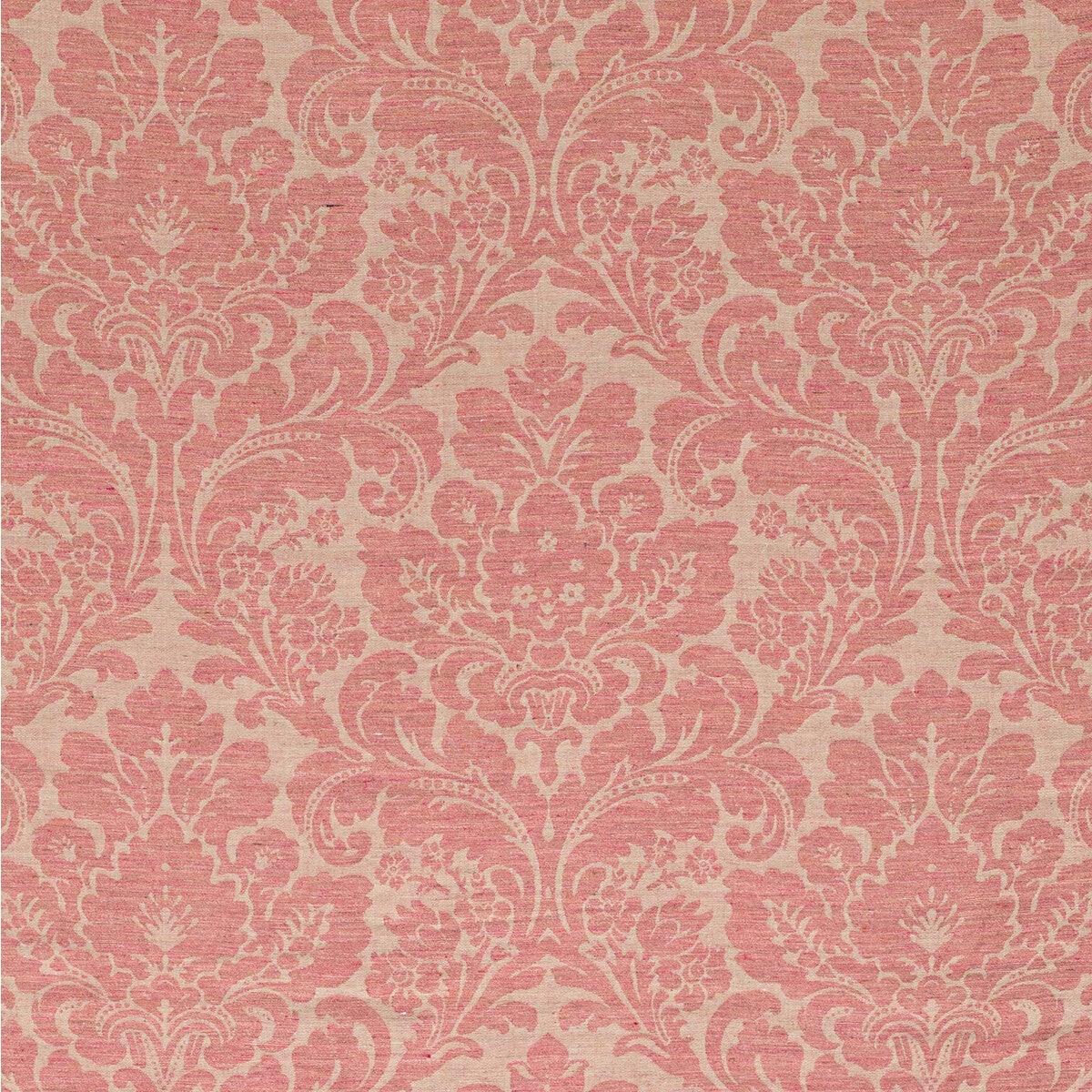Acanthus Damask Berry Fabric