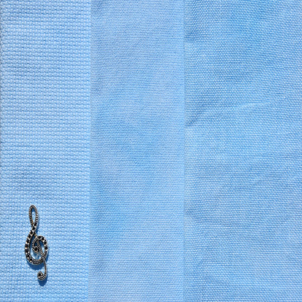 Blue Skies (April 2025 Color FOTM) - Full Yard | Lugana | 25 ct