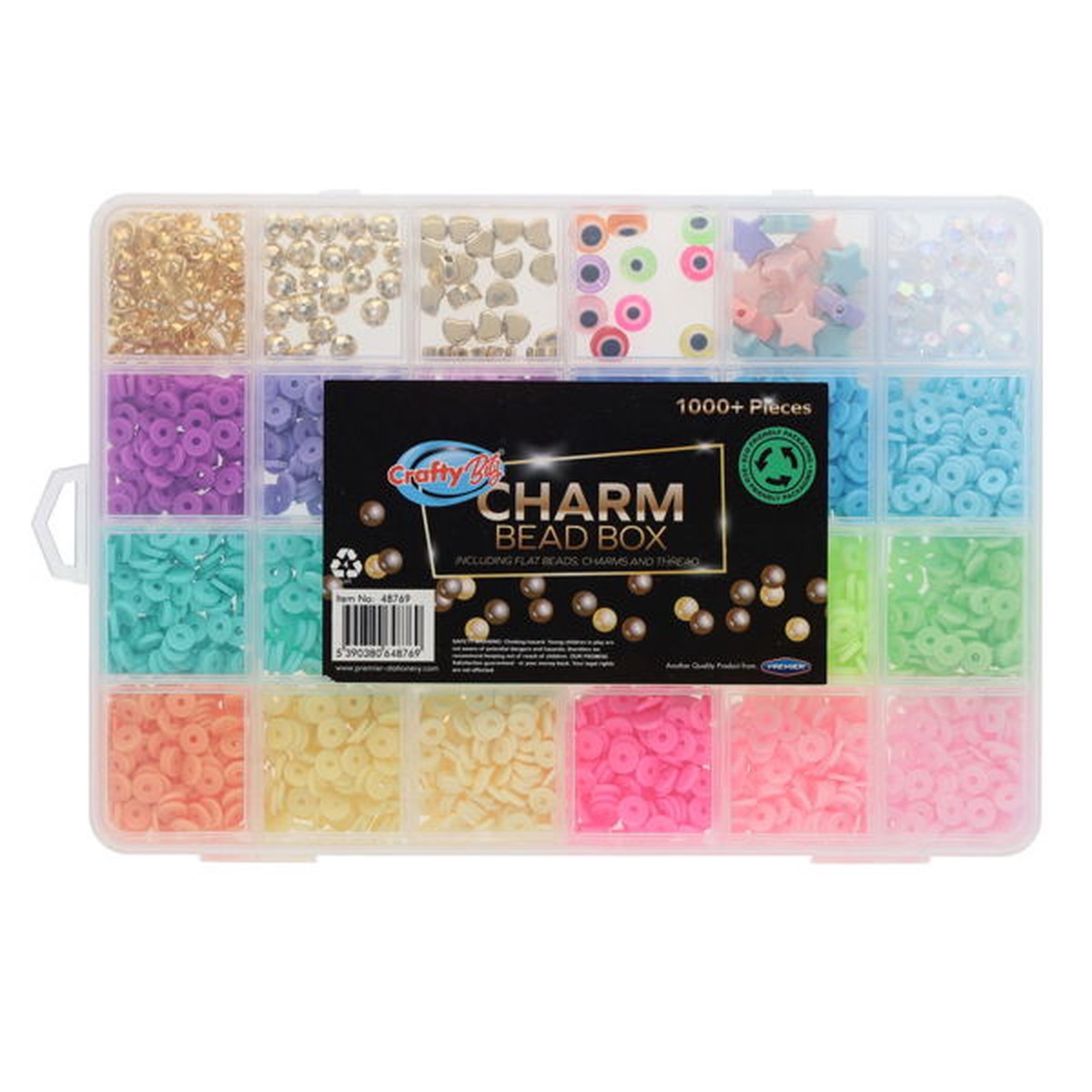 Crafty Bitz Charm Bead Set (1000pcs)