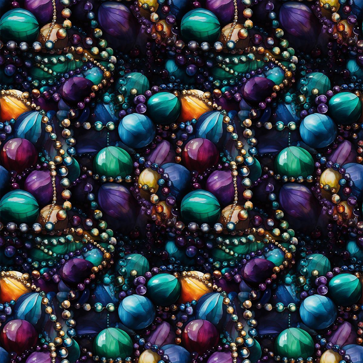 French Quarter Mardi Gras Pattern 6 Quilting Cotton Fabric