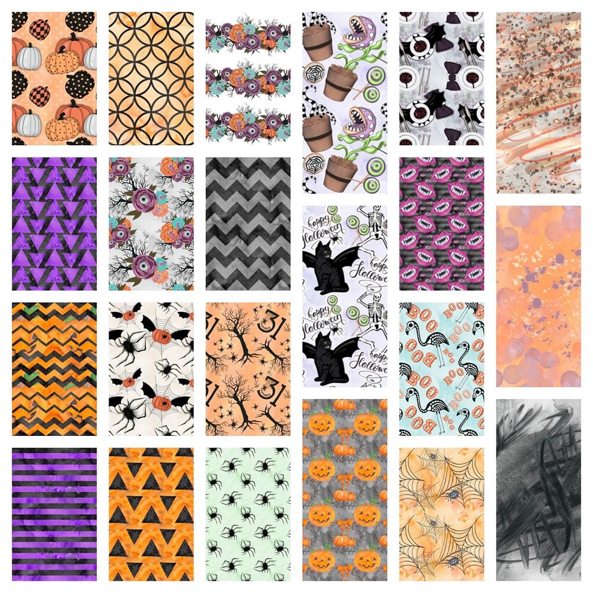 Halloween Please Charm Pack - 22 Pieces