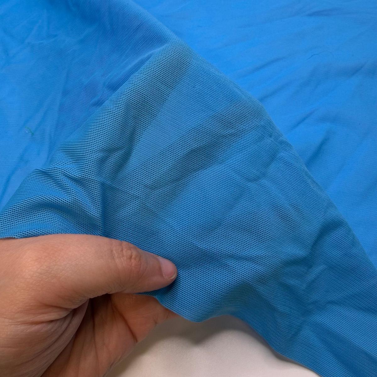 Rain Rain Rain - Mesh Poly/Spandex Knit - Light Blue - 2.3M Bundle