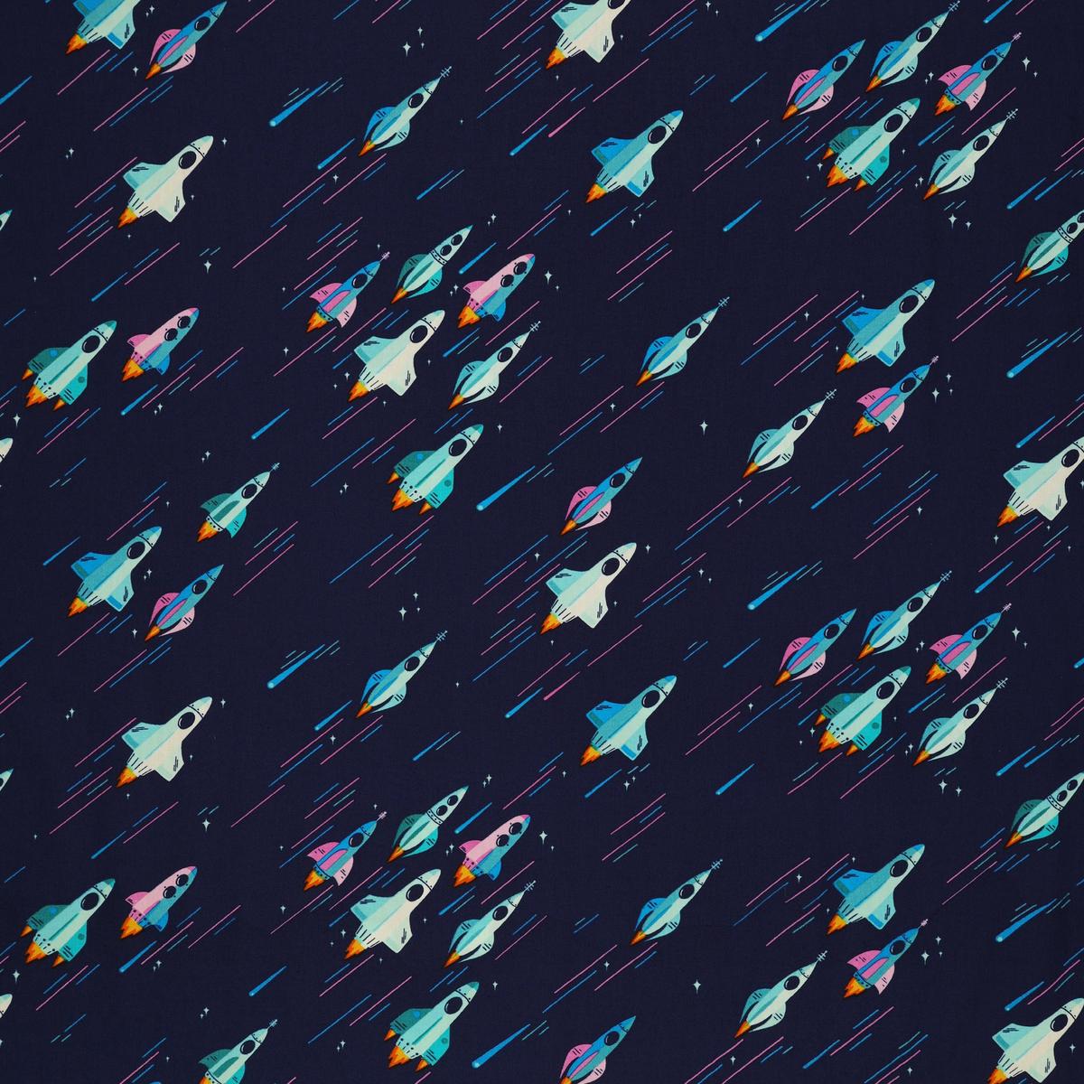 Rocket Science Fabric Collection - Rocket Ride