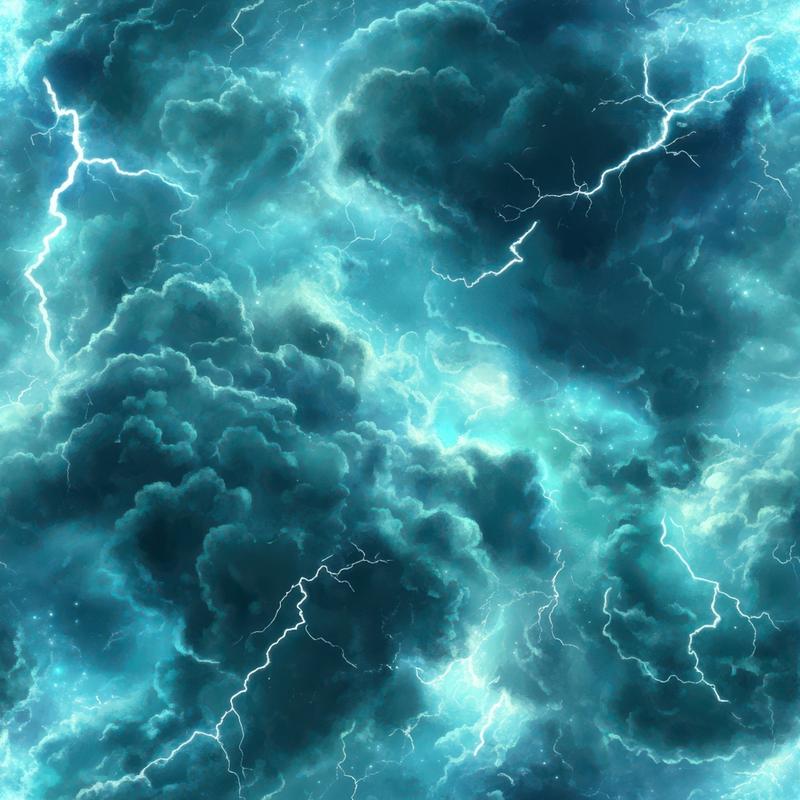 Thunderbolt Lightning Pattern 6 Quilting Cotton Fabric