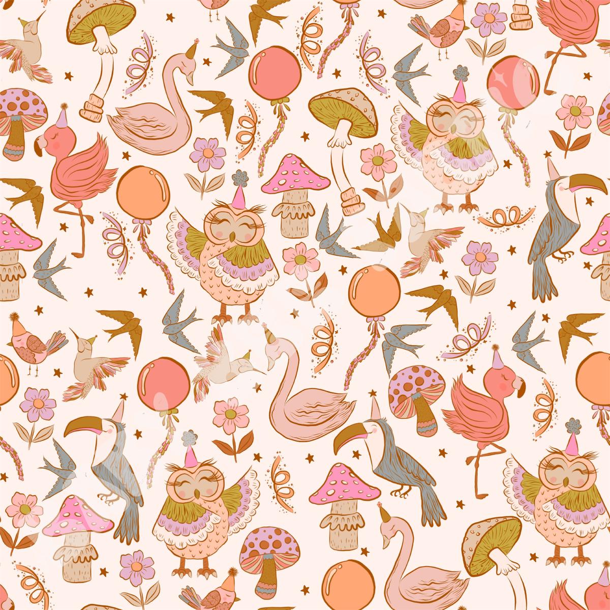 Bird Is The Word In Pink