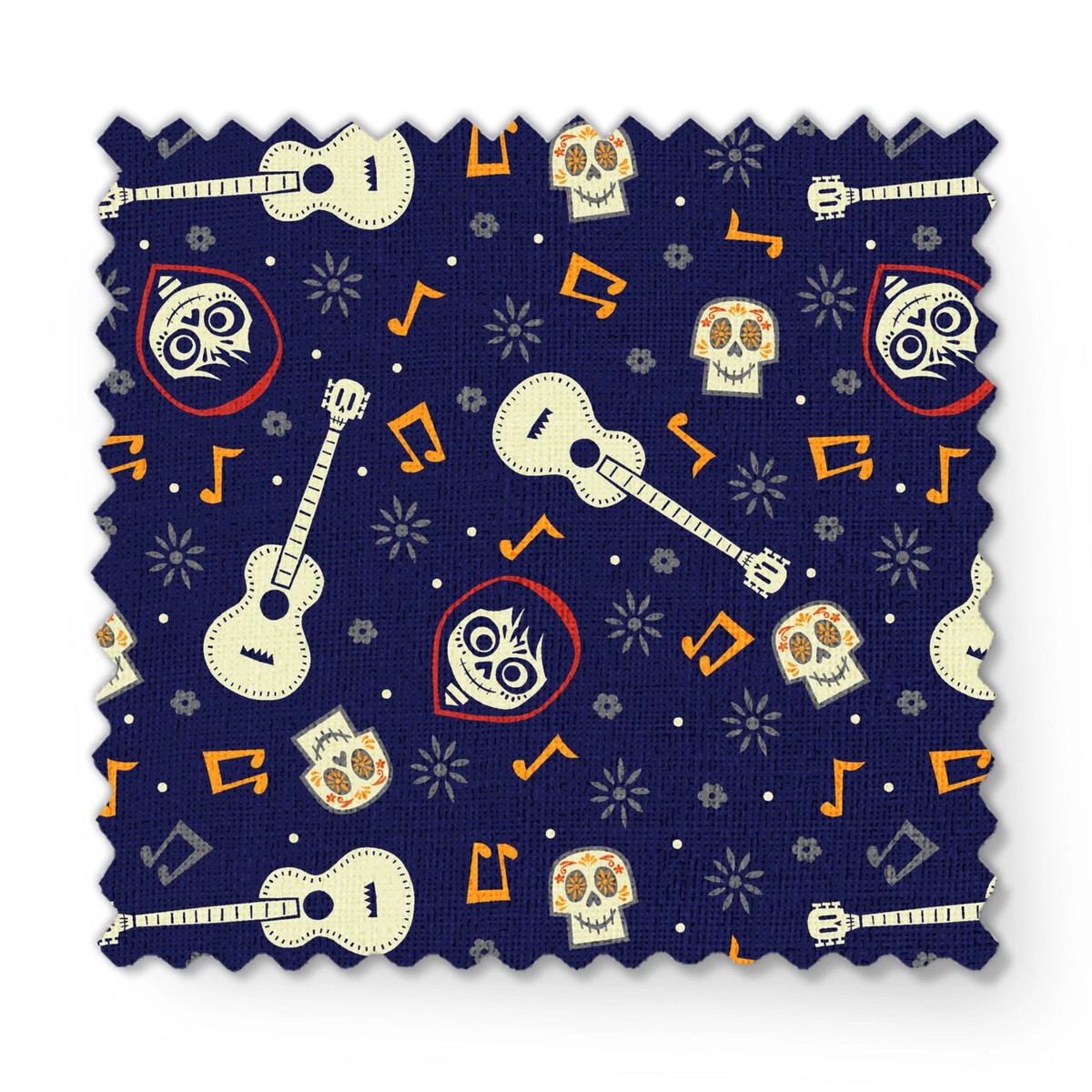 Disney Pixar Coco Guitar Party Fabric