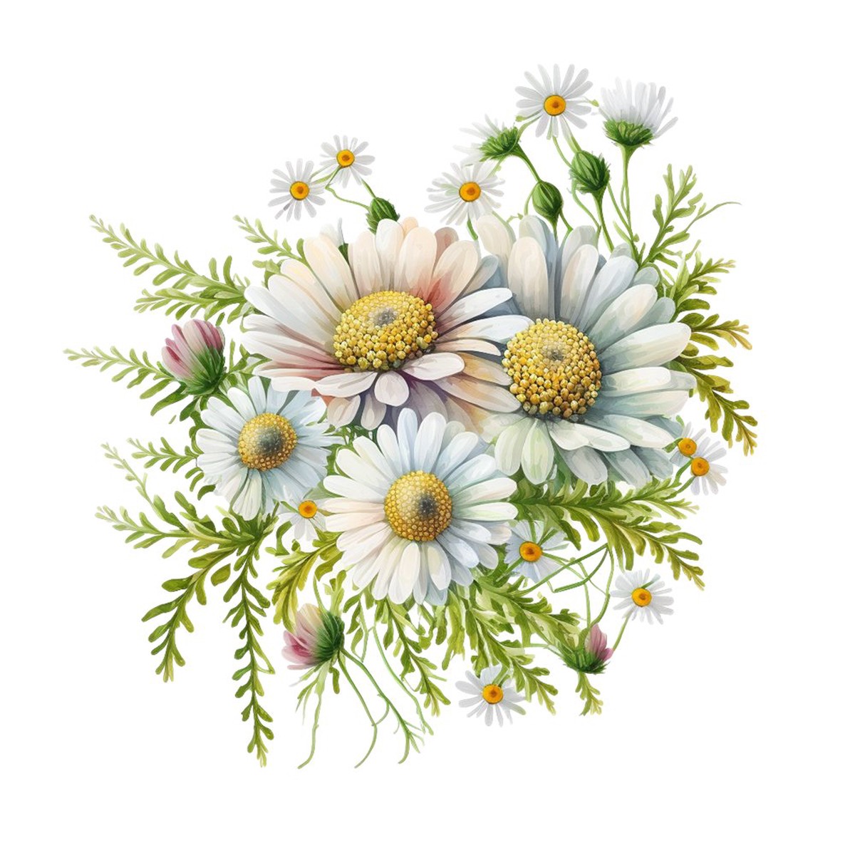 April-Daisy Fabric Panel
