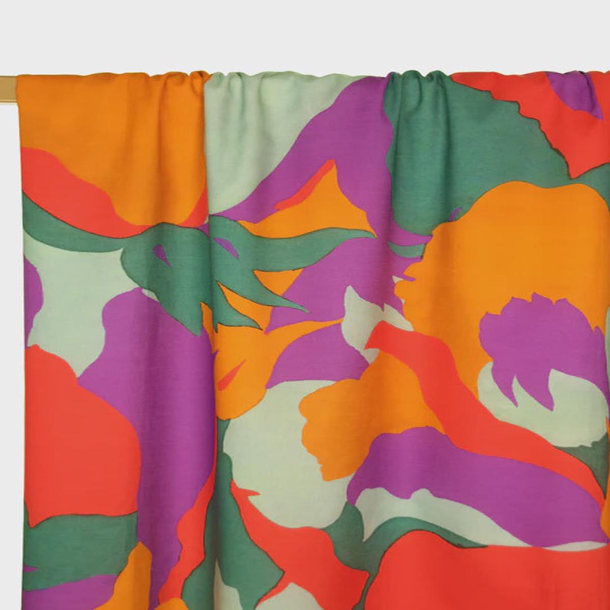 Colourful modern graphic cotton By Atelier Jupe 22M