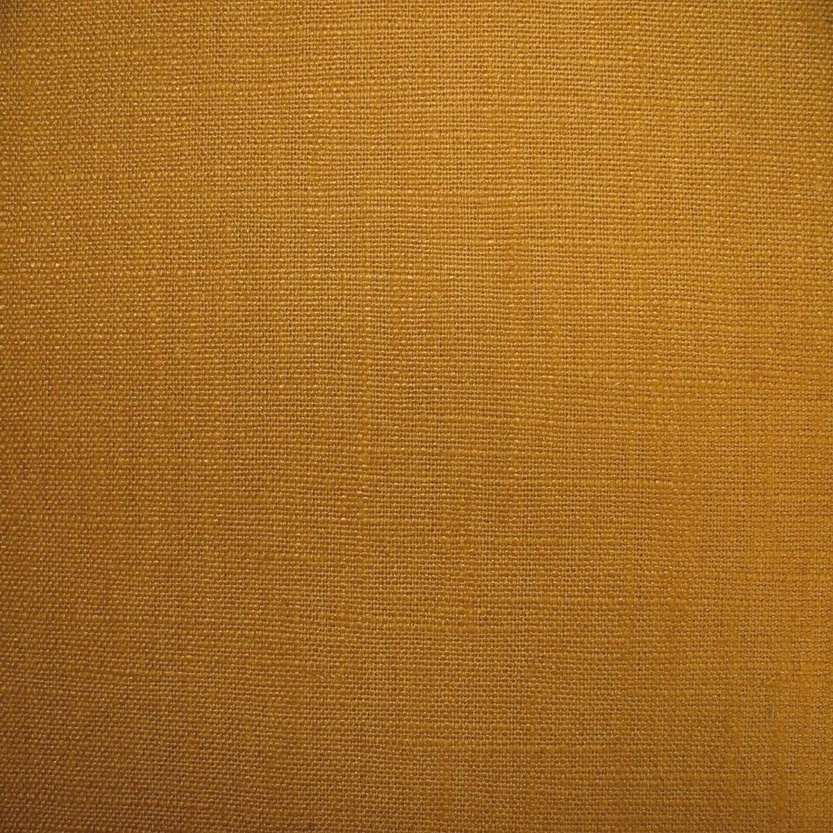 1 Metre Fryetts Liana Ochre Linen Blend Plain Fabric Cushion Upholstery Use
