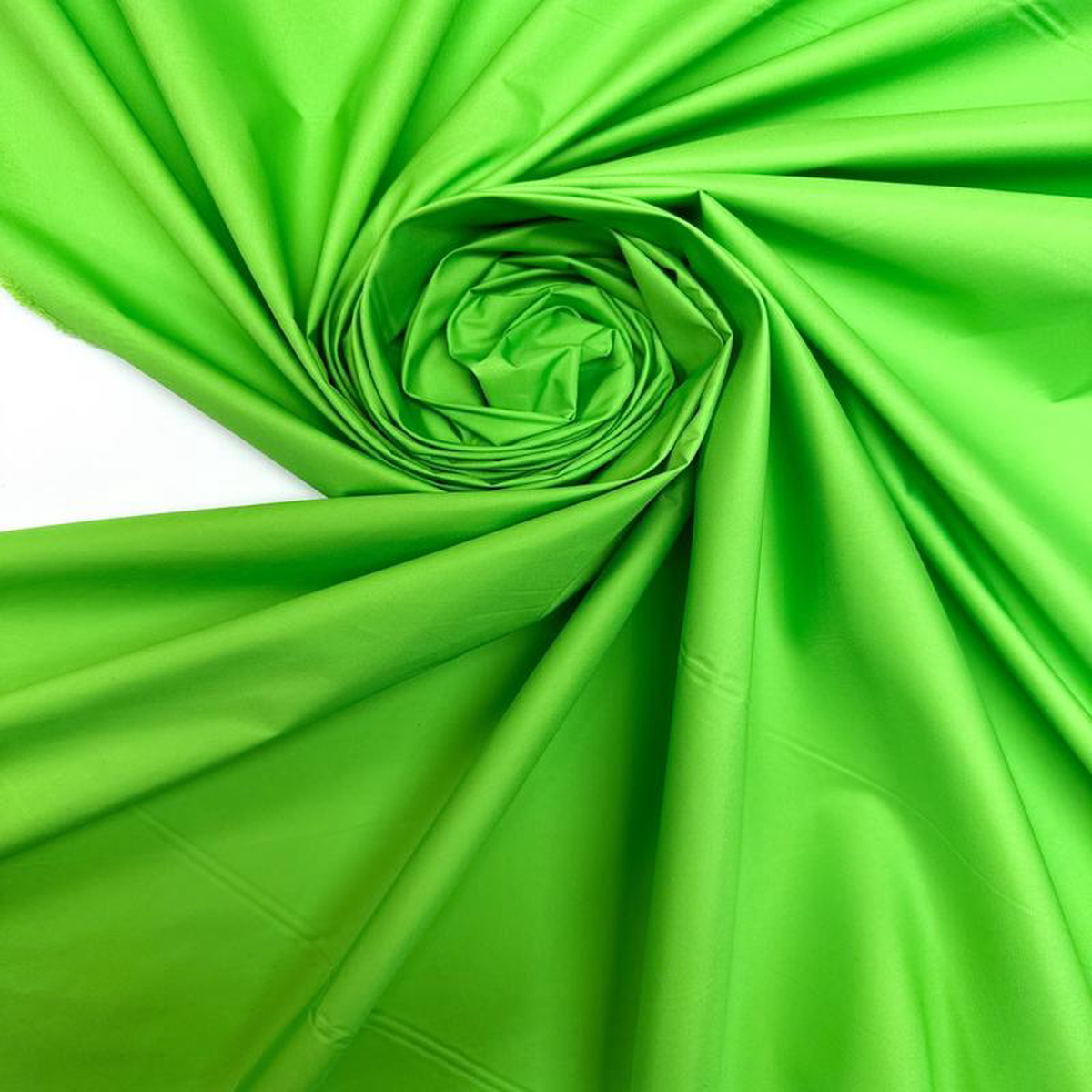 Green Polyester Woven Fabric