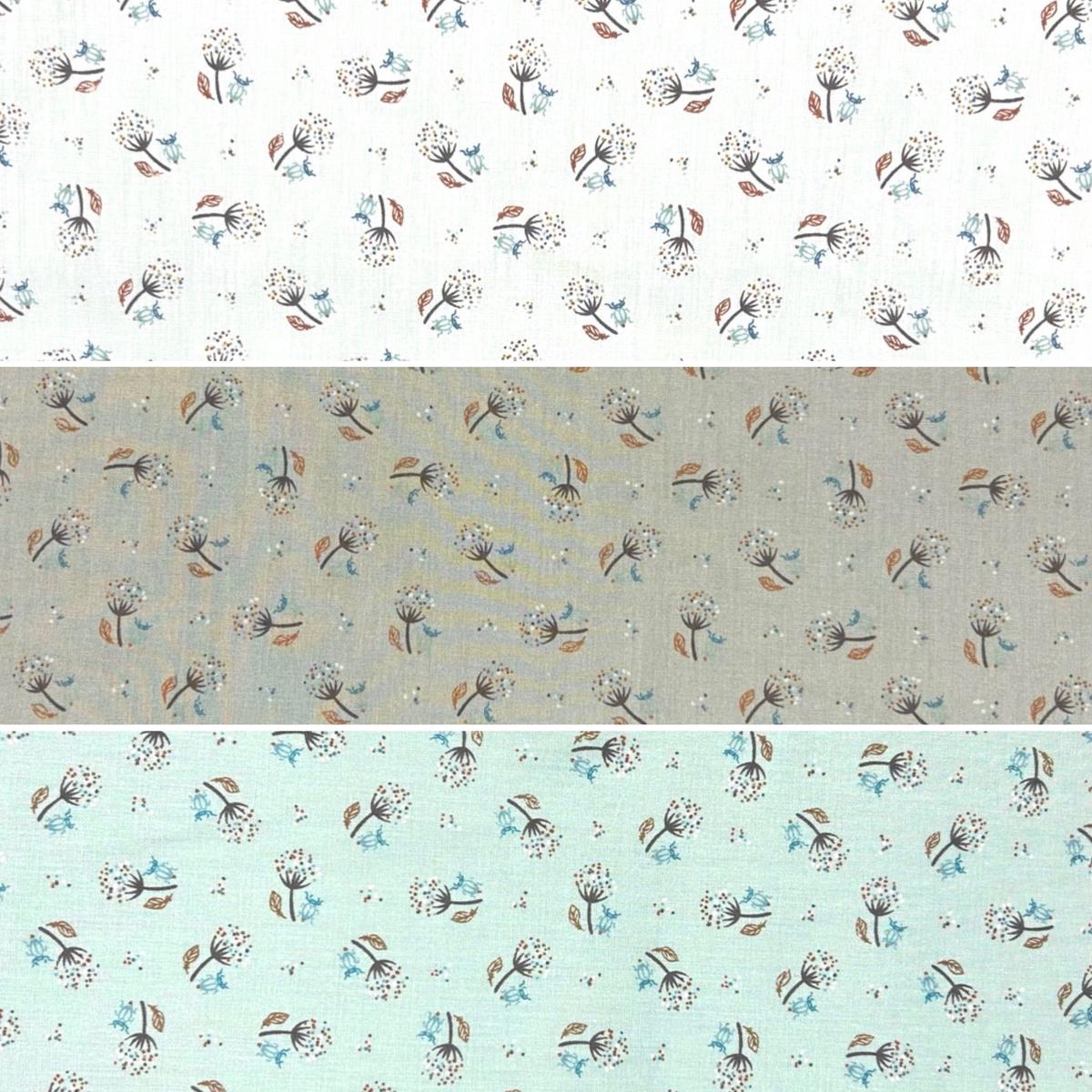 Dandelion Dreams Cotton Poplin Fabric
