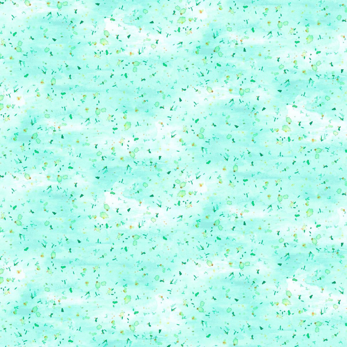 Flower Lake | Aqua Petal Splash by Michael Miller Fabrics | DCX11900-AQUA