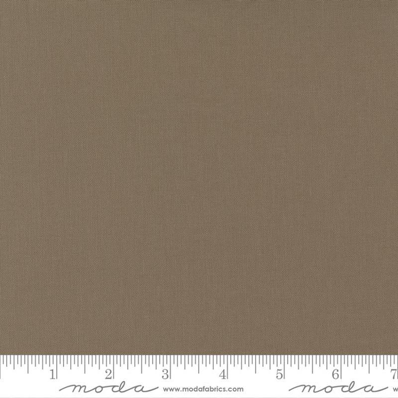 1 yard - Bella Solids Weathered Teak 9900-129