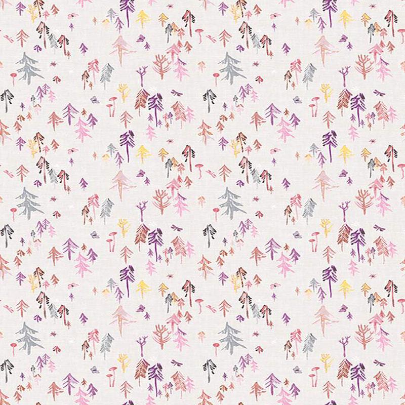 Forest Glade Forest Dark Pink