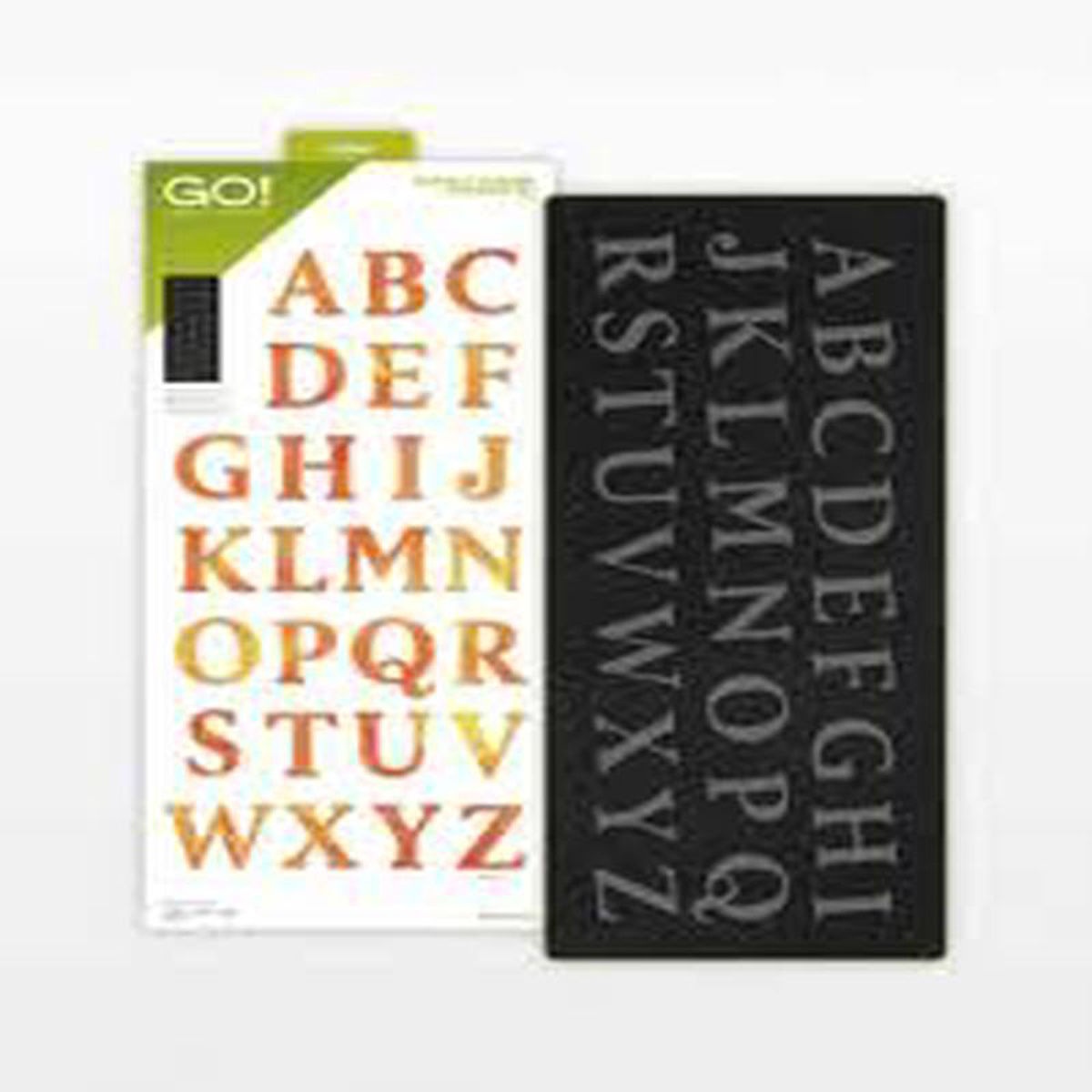 AccuQuilt GO Classic 28243 Alphabet Uppercase Set Die 55559