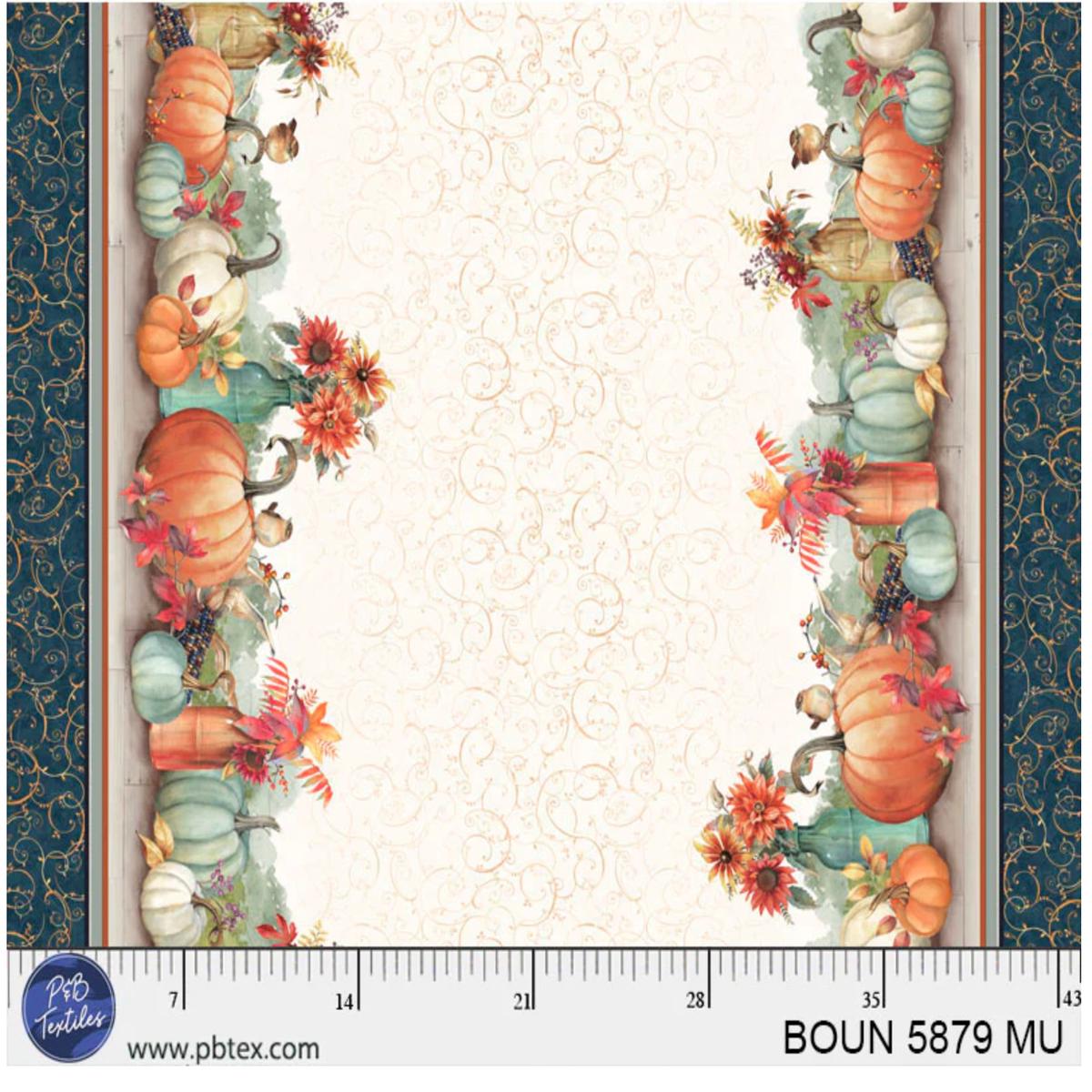 Bountiful-Harvest Scene Double Border